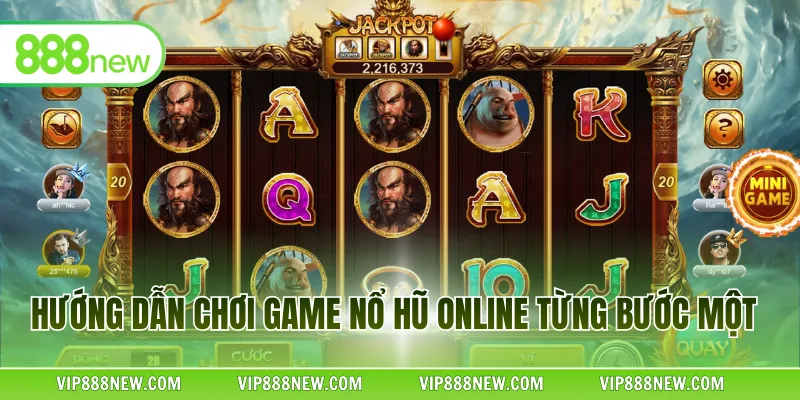 Hướng dẫn chơi game nổ hũ online từng bước một